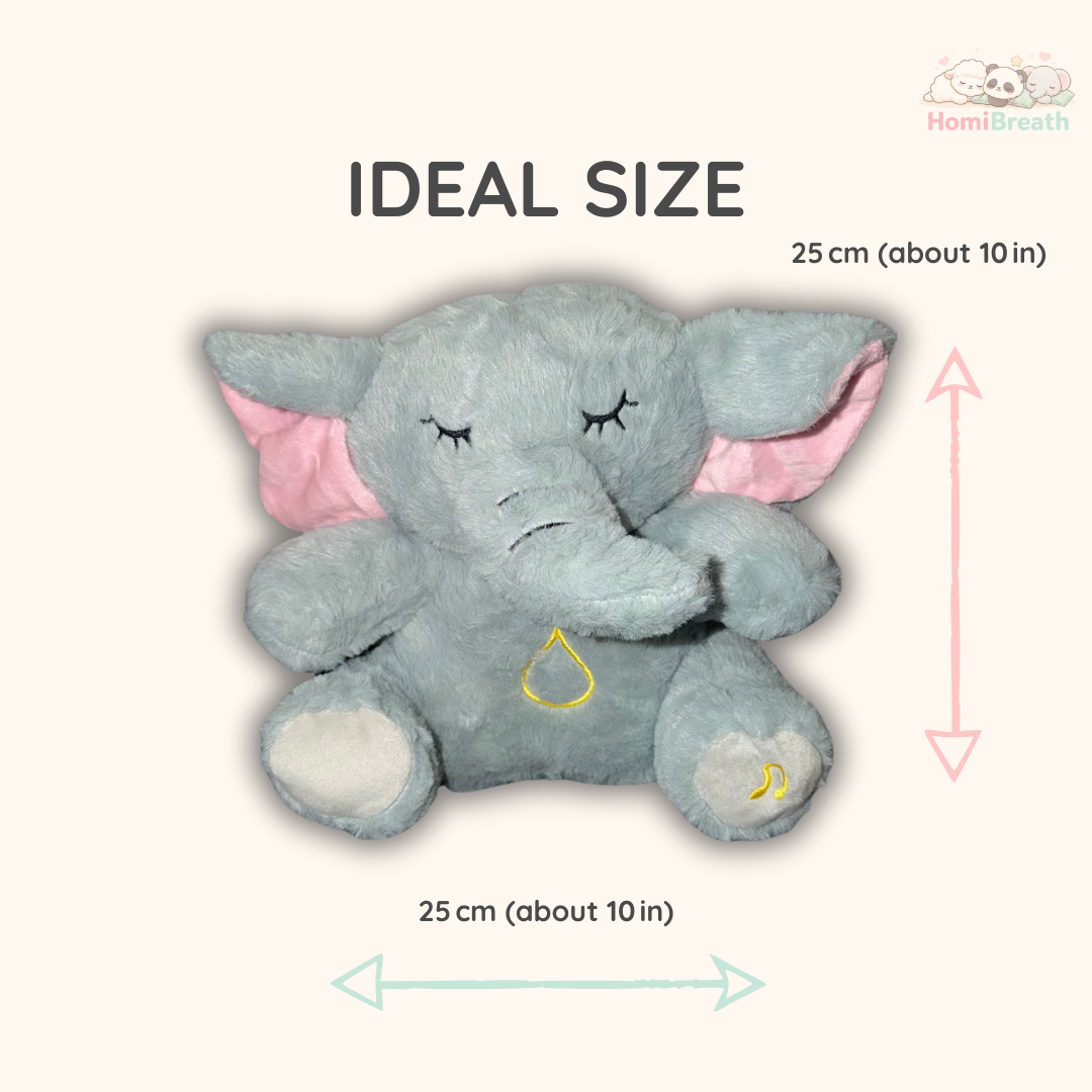 HomiBreath™ Calm Plush Breathing Comfort Companion