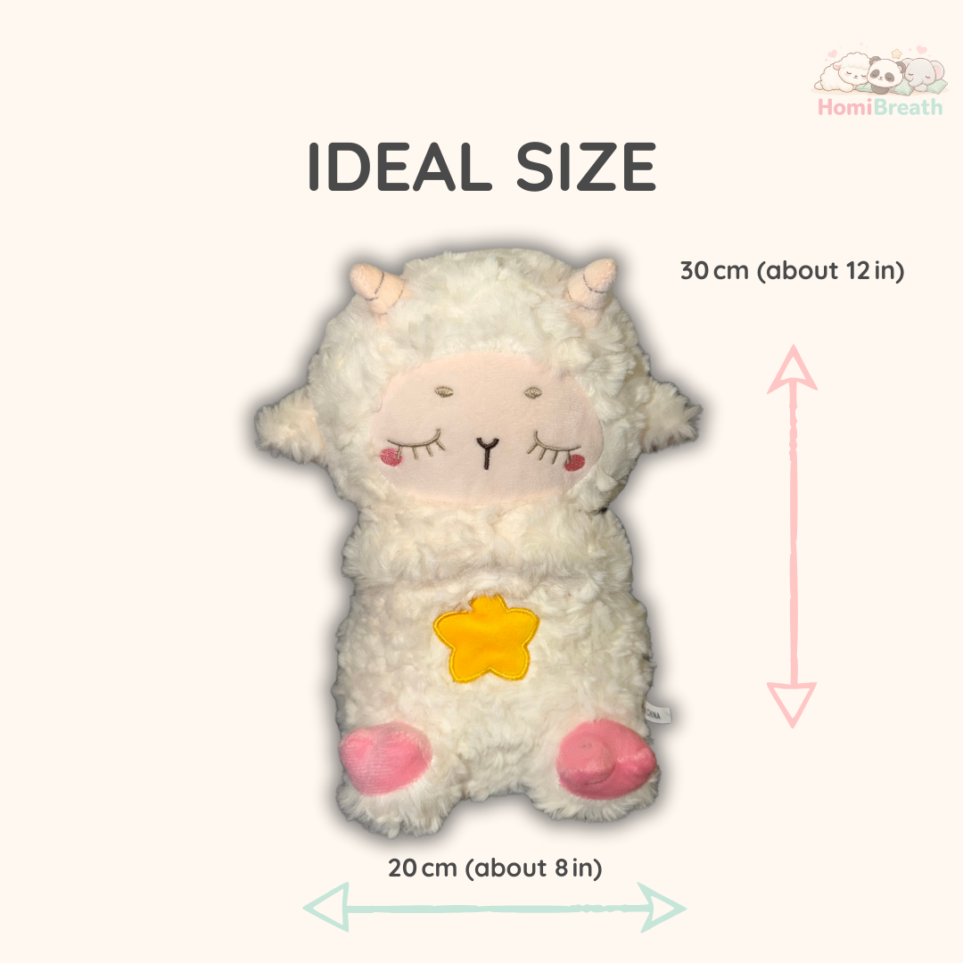 HomiBreath™ Calm Plush Breathing Comfort Companion